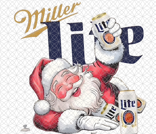 Santa Miller Lite PNG