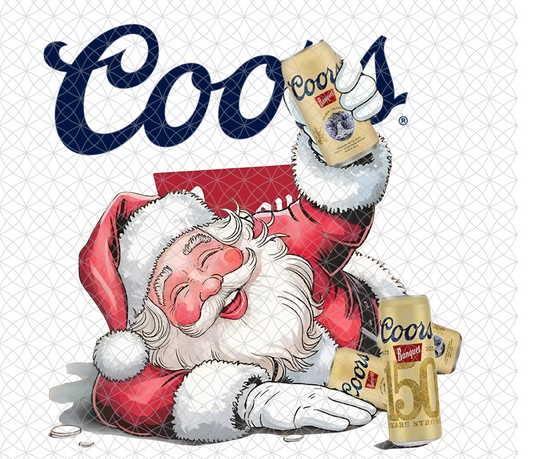 Coors Santa PNG